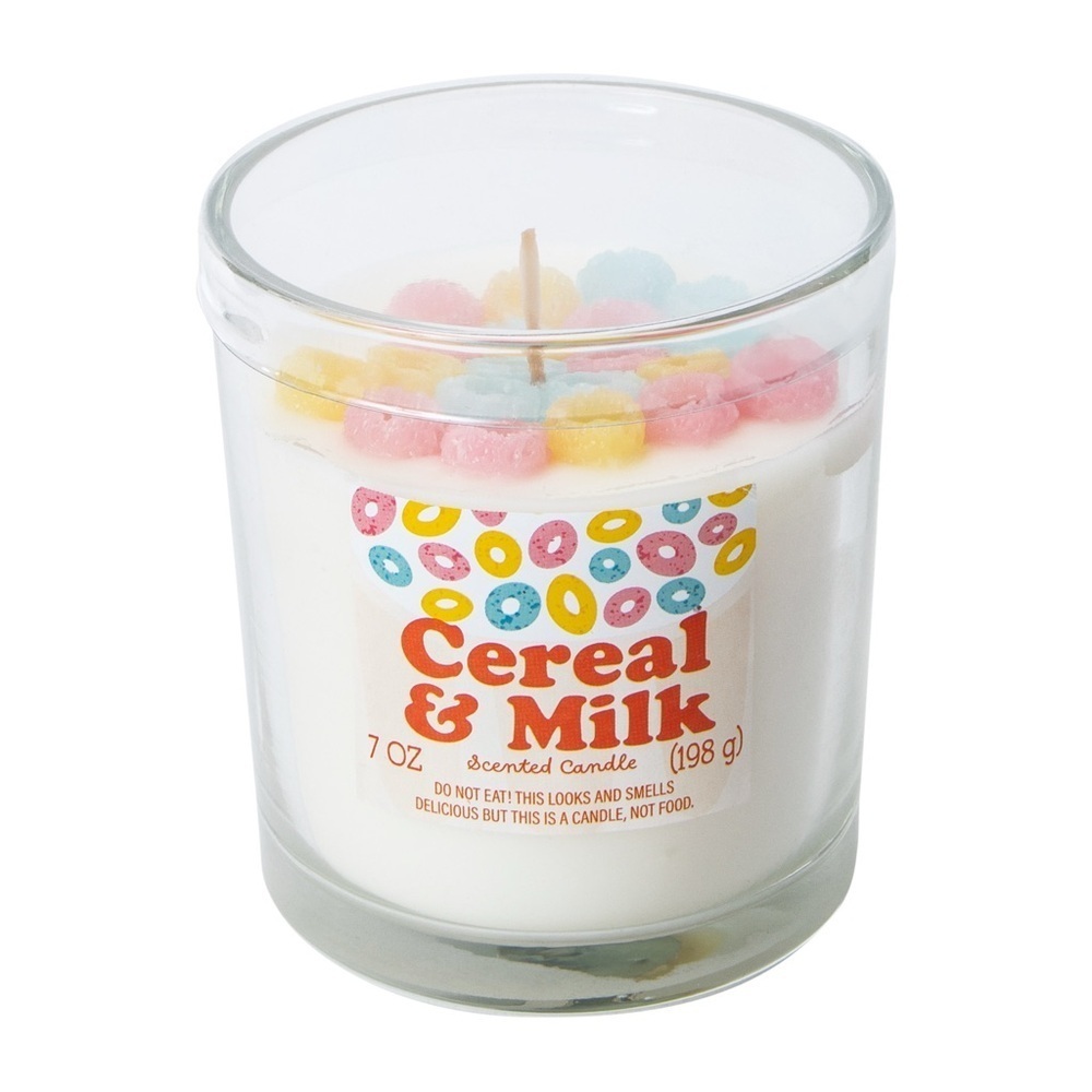 Fruit Loops Cereal & Milk Scented Candle NWT